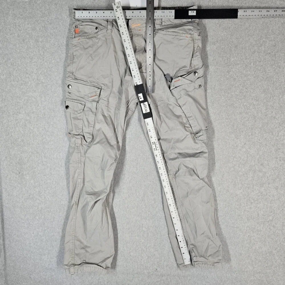 Replay Men Pants W36 Beige Cargo Twill 27